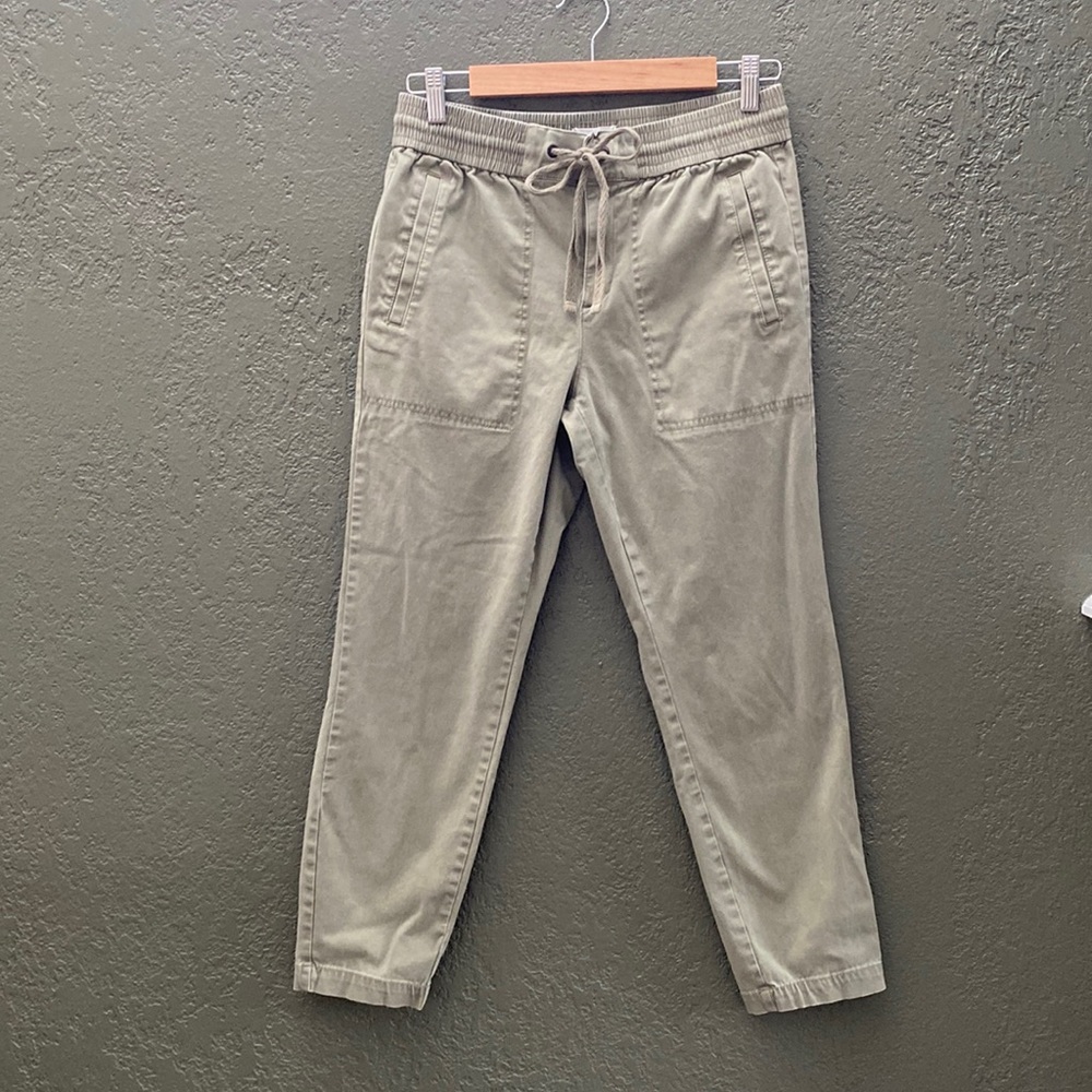 Lou & Grey sage green pants